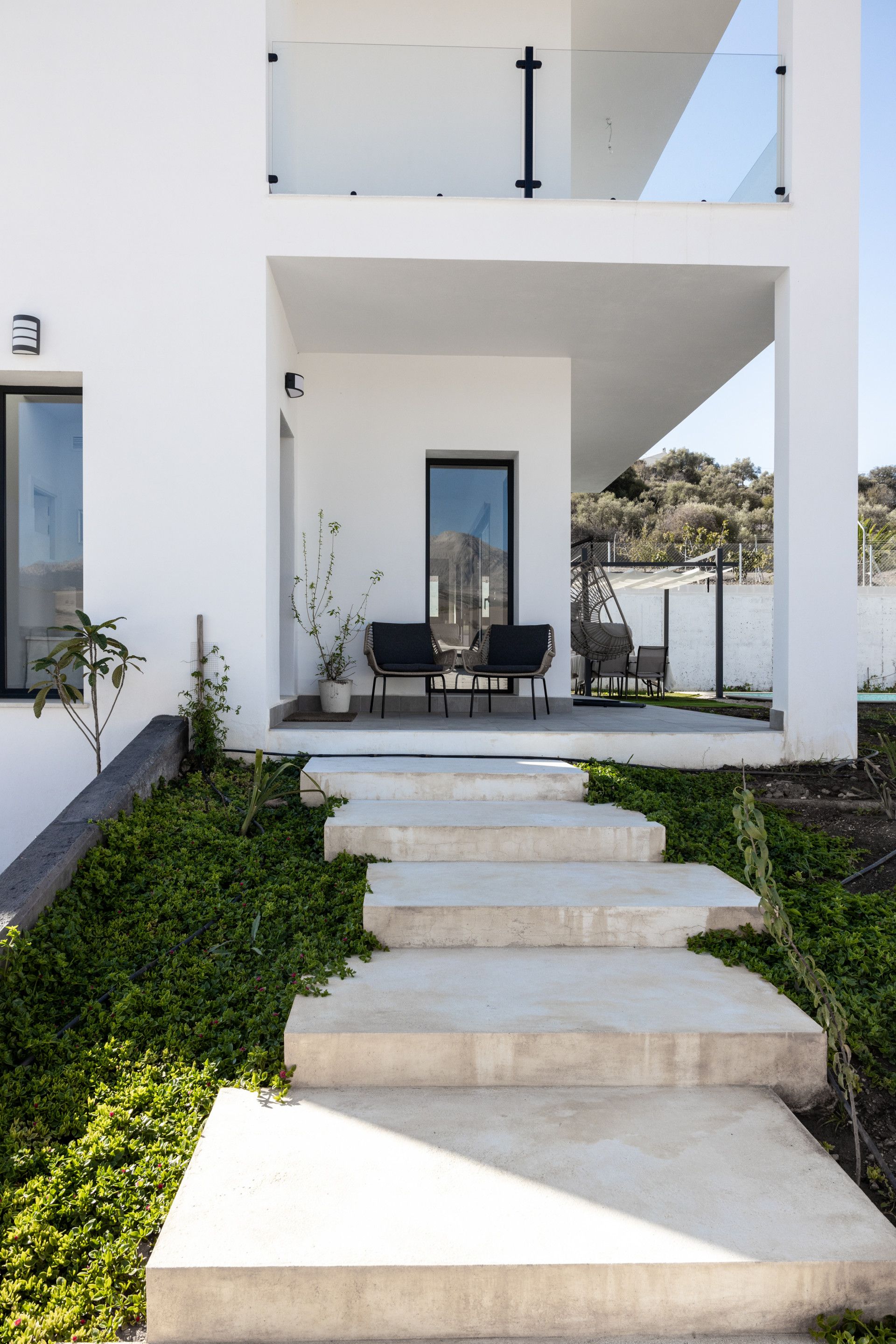 Villa Moderna con Vistas Impresionantes a los Campos y las Montañas en Casabermeja, Málaga