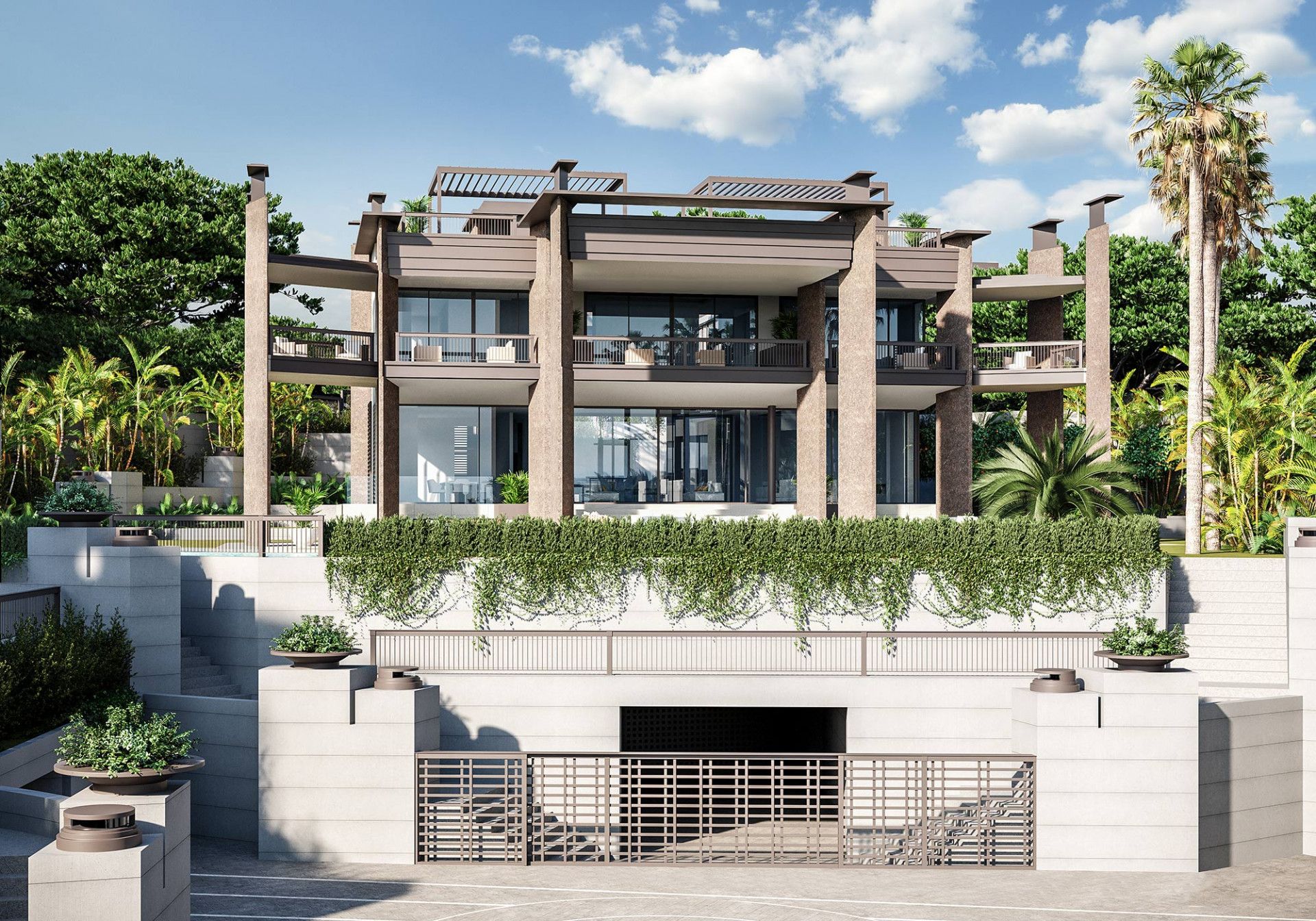 One of the most luxurious new developments being built within walking distance from the famous port of Puerto Banus in Marbella.