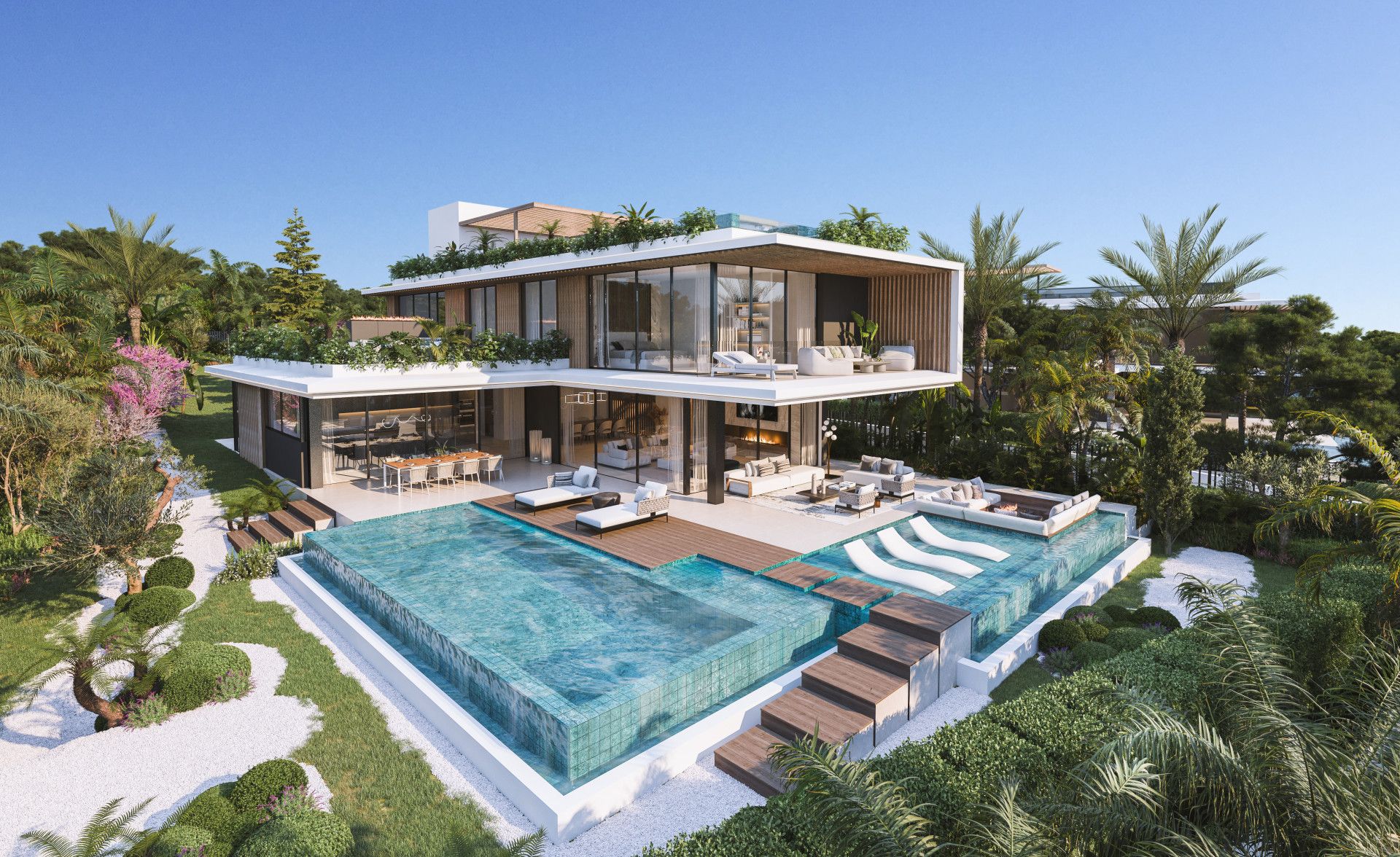 Villa Two in Exclusive Development of five luxury villas in sought-after Camojan area of Marbella's Golden Mile