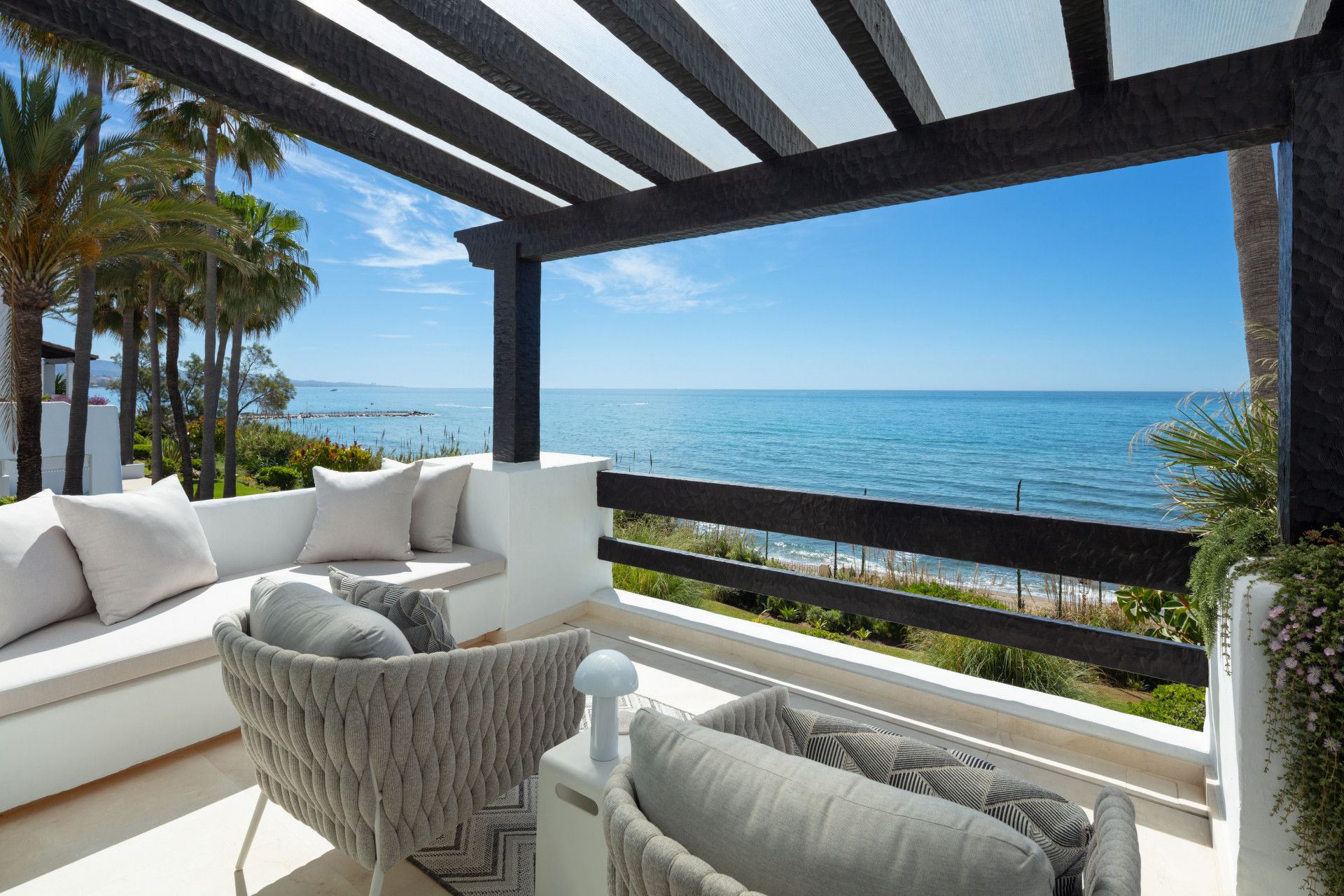 Penthouse One- the Ultimate One- of-a-Kind Frontline Beach Property in Marbella's Puente Romano