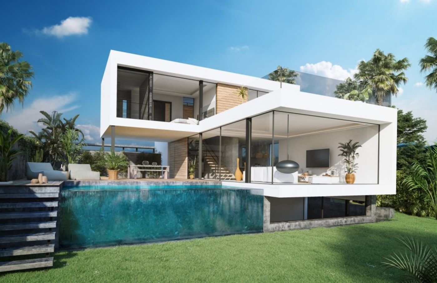 STRIKING 4-BEDROOM CONTEMPORARY VILLA EL CAMPANARIO ESTEPONA