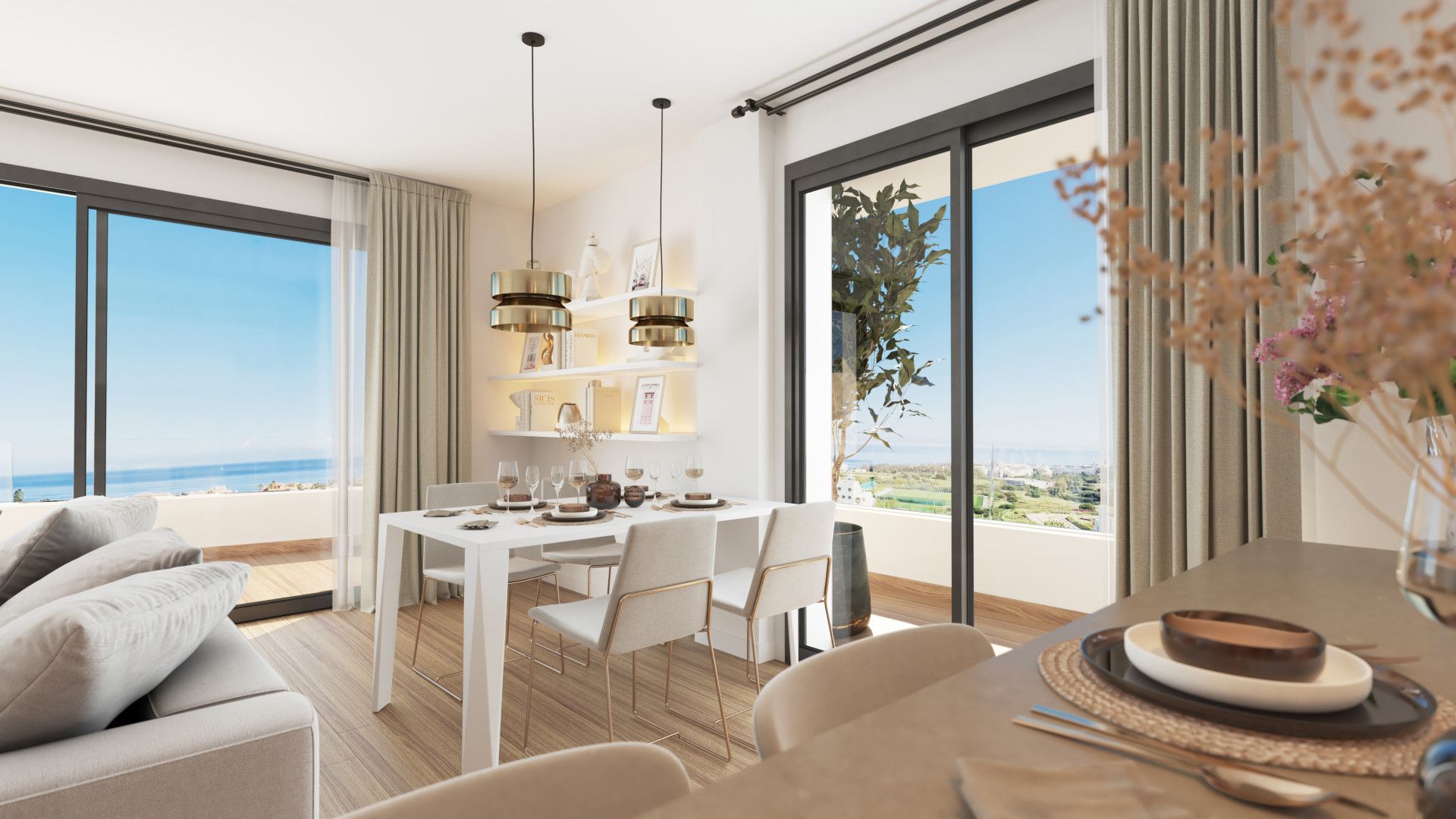 Stunning Apartments &amp;amp; Penthouses for sale in Estepona with beautiful sea views