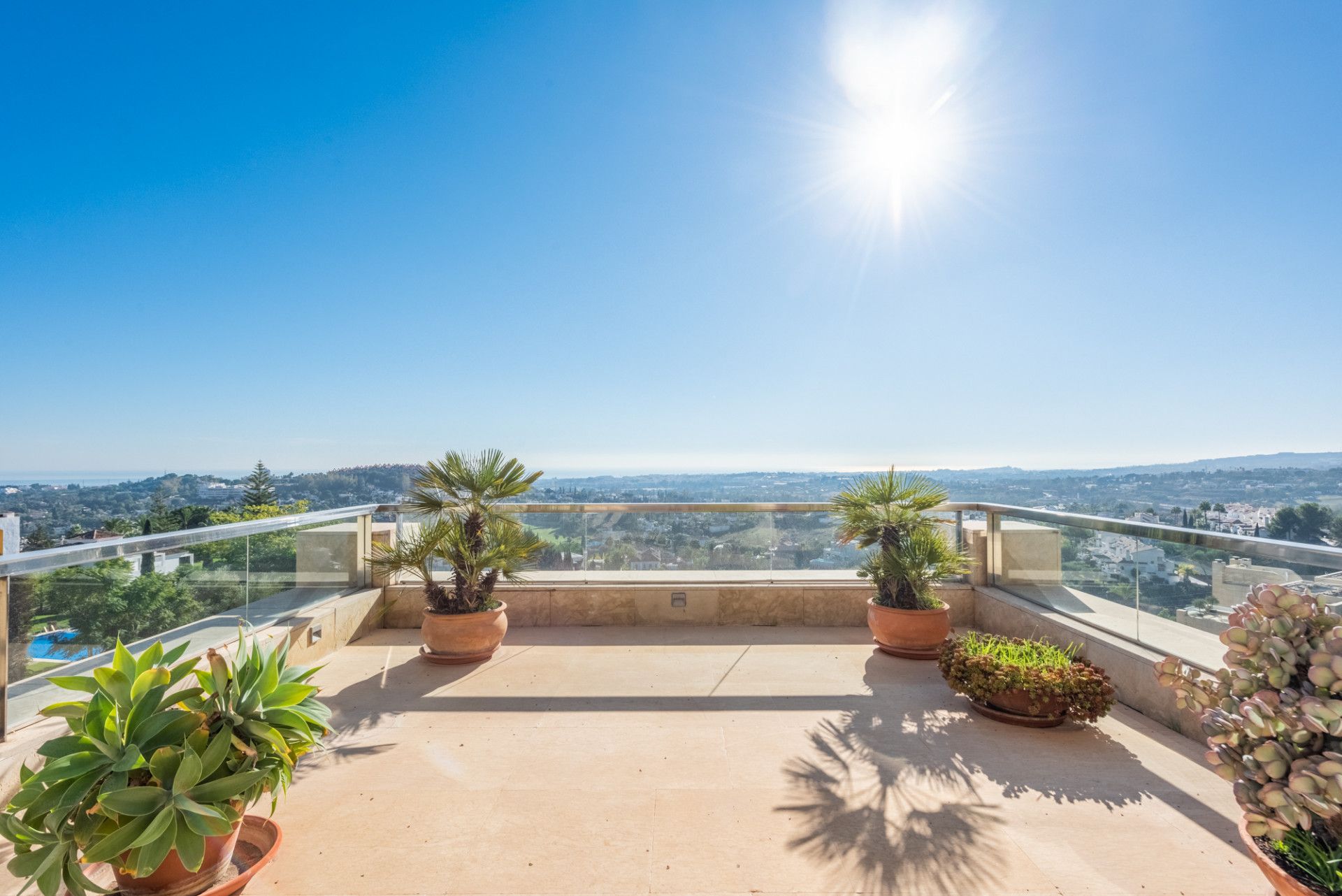 The largest penthouse in Nueva Andalucia - 1,150m2 total built! Panoramic views, garage for 6+ cars. Motivated vendor - Open to offers!!