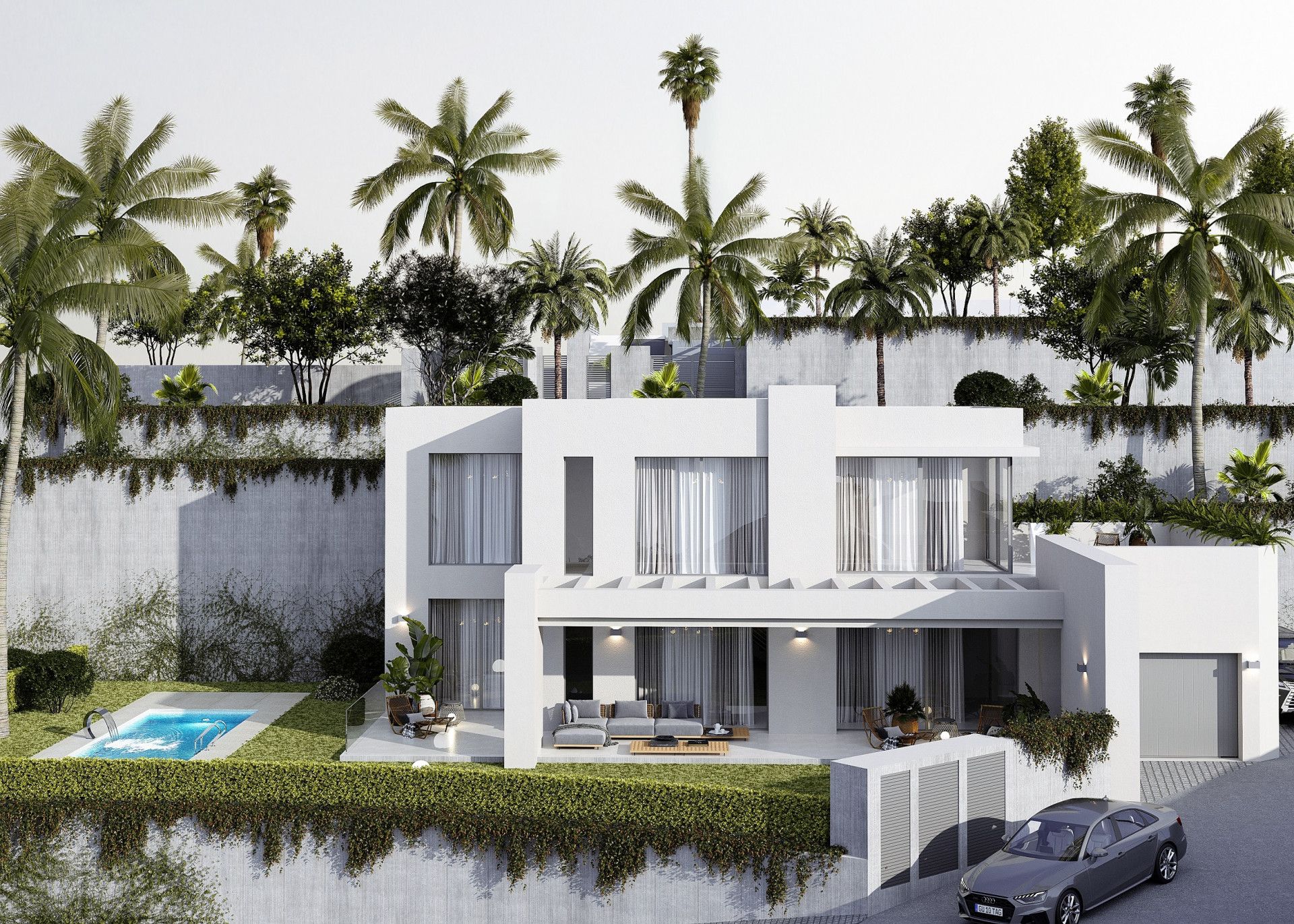 Unique development of exclusive four-bedroom villas boasting spectacular views